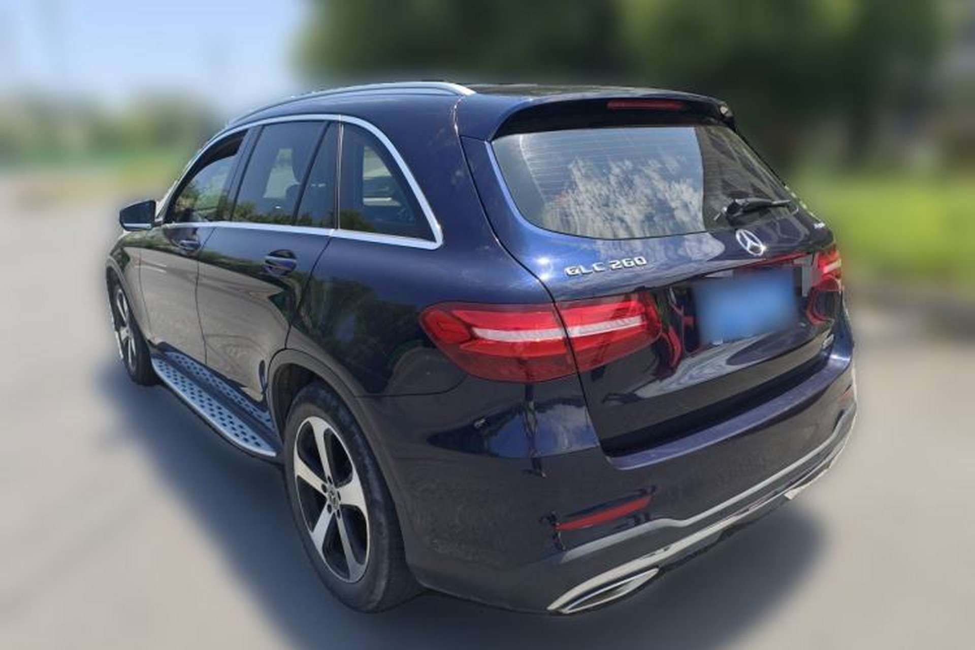 Used Mercedes-Benz GLC 2018 GLC 260 4MATIC Luxury Model Rear Left 45 Deg