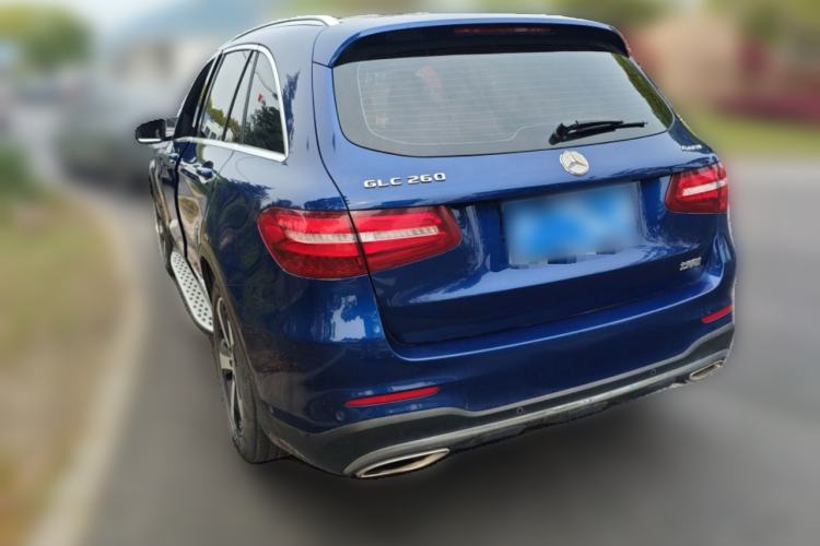 Used Mercedes-Benz GLC 2018 GLC 260 4MATIC Luxury Model Rear Left 45 Deg