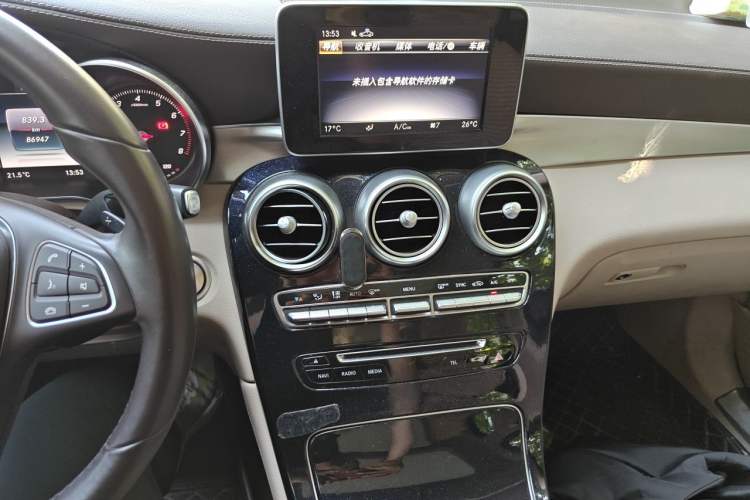 Used Mercedes-Benz GLC 2018 GLC 200 4MATIC Audio And AC Panel