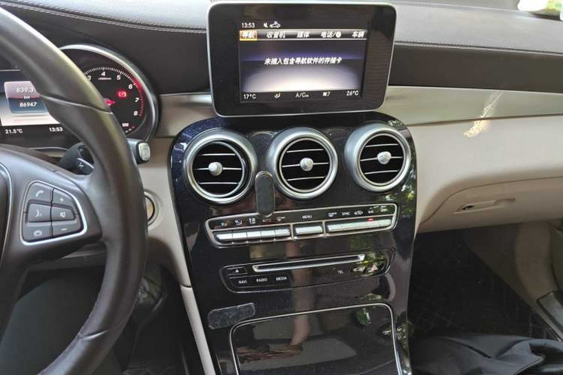 Used Mercedes-Benz GLC 2018 GLC 200 4MATIC Audio And AC Panel