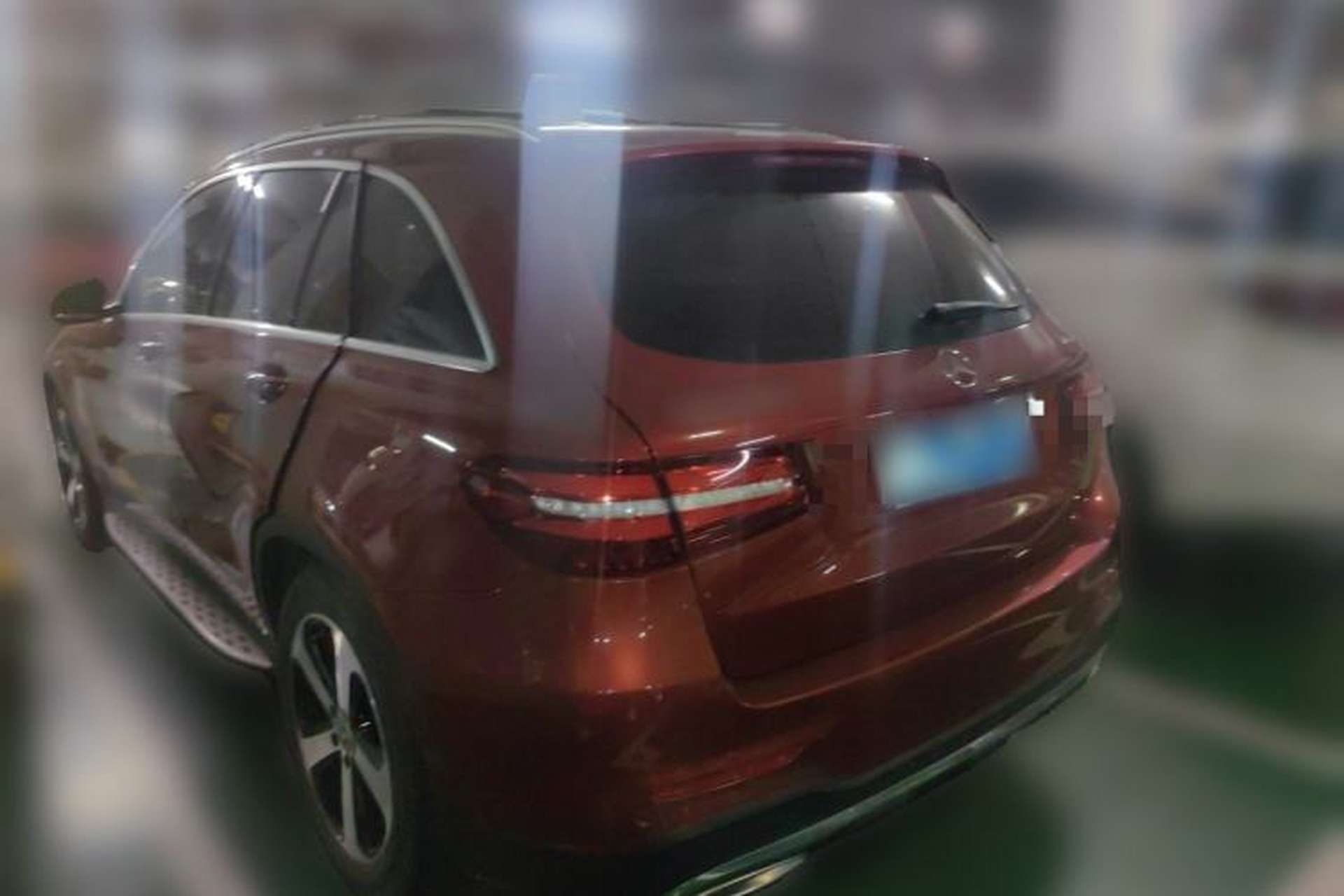 Used Mercedes-Benz GLC 2018 GLC 260 4MATIC Luxury Model Rear Left 45 Deg