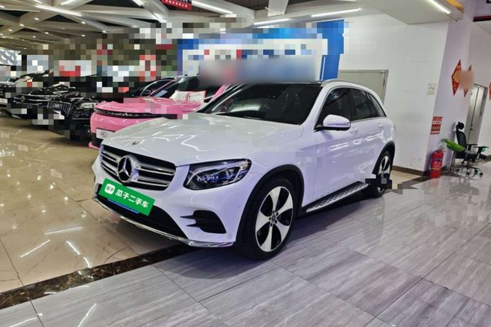 Used Mercedes-Benz GLC 2018 GLC 300 4MATIC Sport Edition Front Left 45 Deg