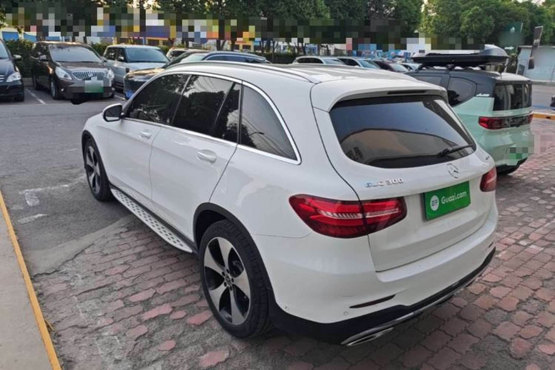 Used Mercedes-Benz GLC 2018 GLC 300 4MATIC Sport Edition Rear Left 45 Deg