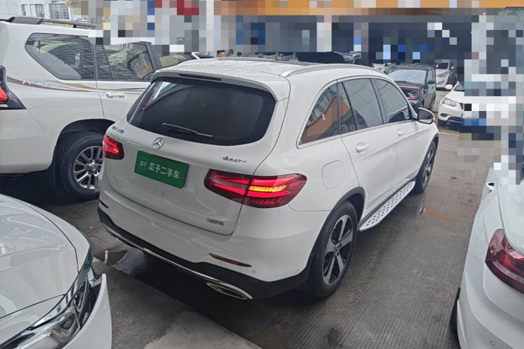 Used Mercedes-Benz GLC 2018 GLC 260 4MATIC Luxury Model Rear Right 45 Deg