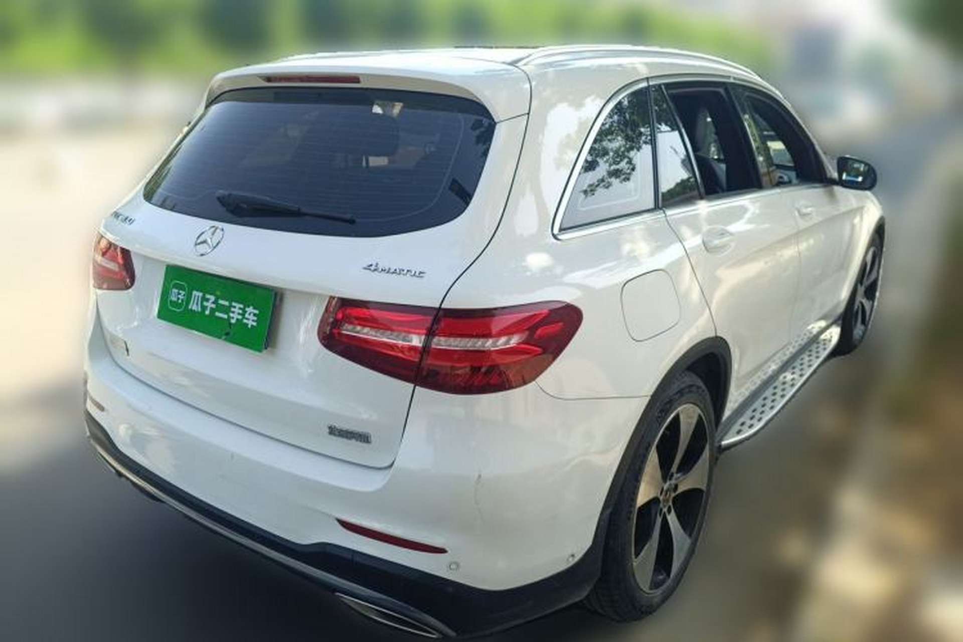 Used Mercedes-Benz GLC 2018 GLC 300 4MATIC Sport Edition Rear Right 45 Deg