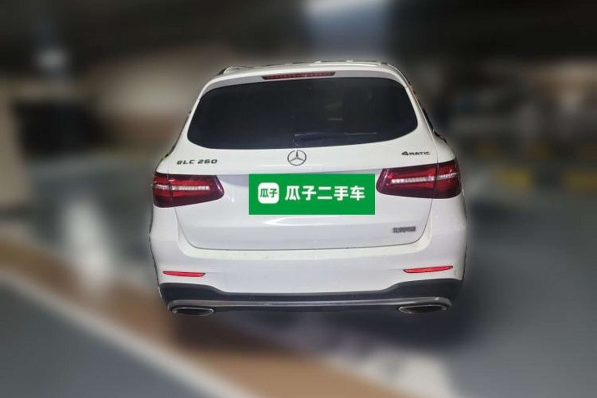 Used Mercedes-Benz GLC 2018 GLC 260 4MATIC Luxury Model Rear