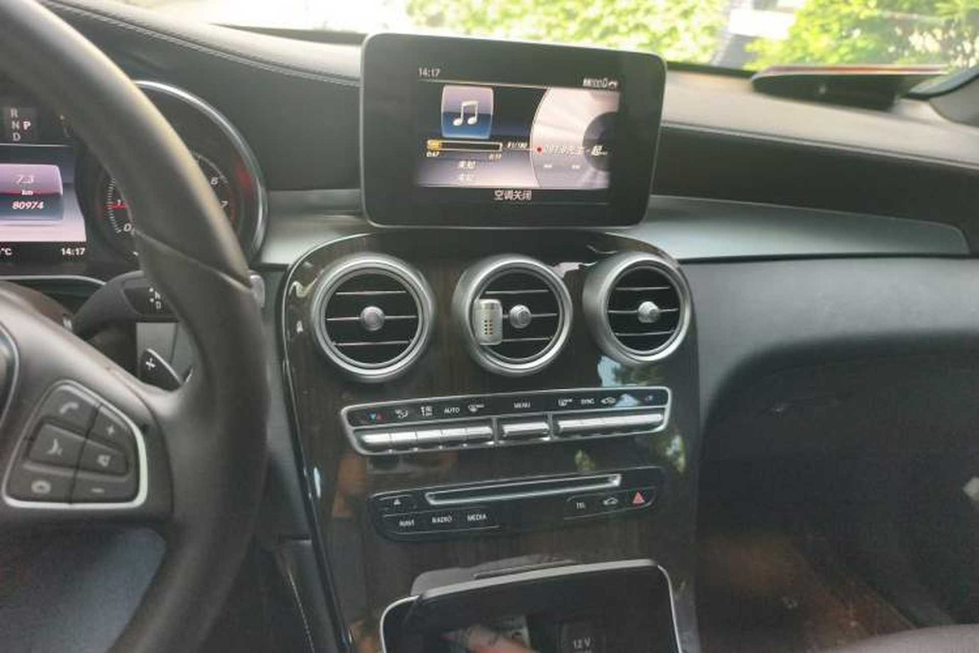 Used Mercedes-Benz GLC 2019 GLC 260 4MATIC Luxury Model Audio And AC Panel