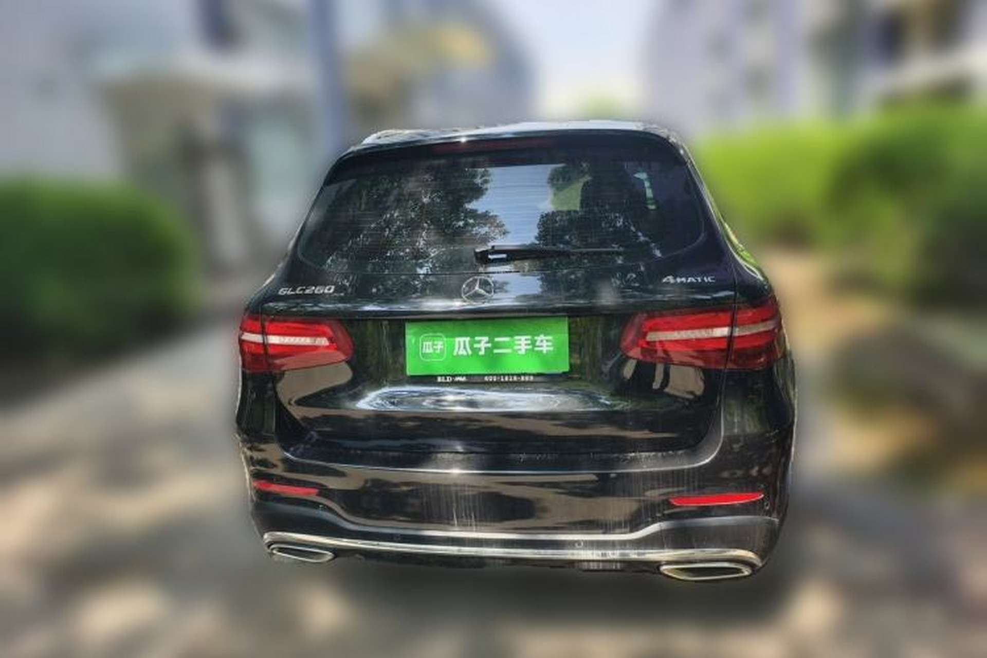 Used Mercedes-Benz GLC 2019 GLC 260 4MATIC Luxury Model Rear