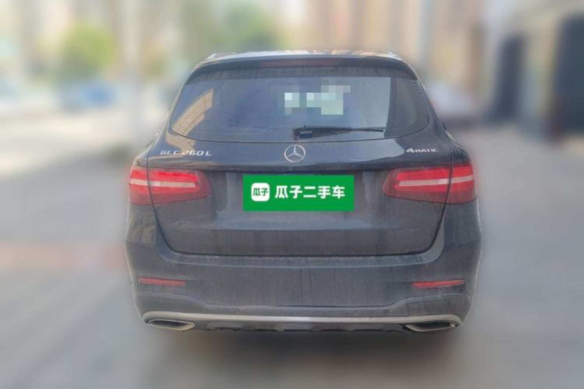 Used Mercedes-Benz GLC 2019 Facelift GLC 260 L 4MATIC Luxury Model Rear