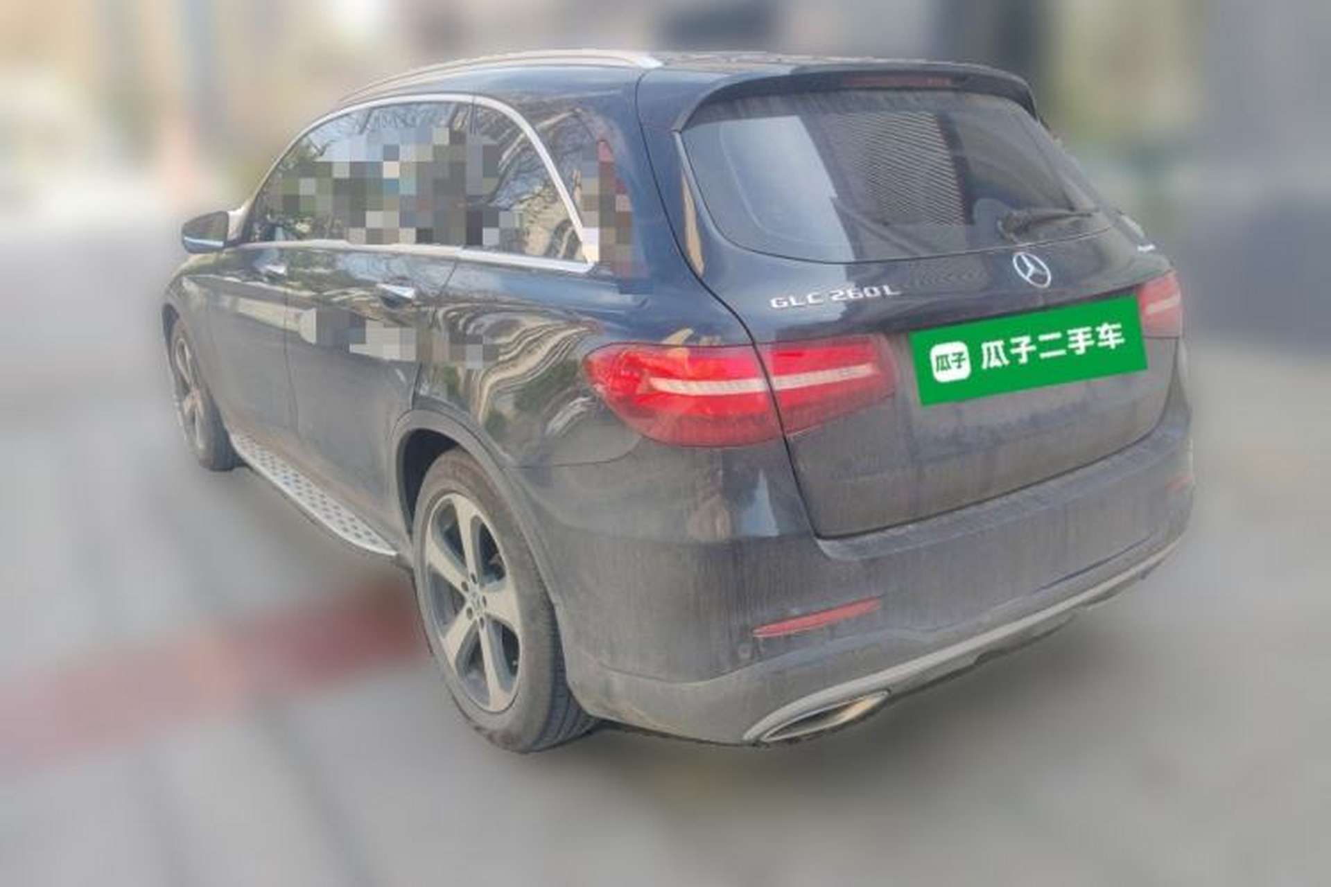 Used Mercedes-Benz GLC 2019 Facelift GLC 260 L 4MATIC Luxury Model Rear Left 45 Deg