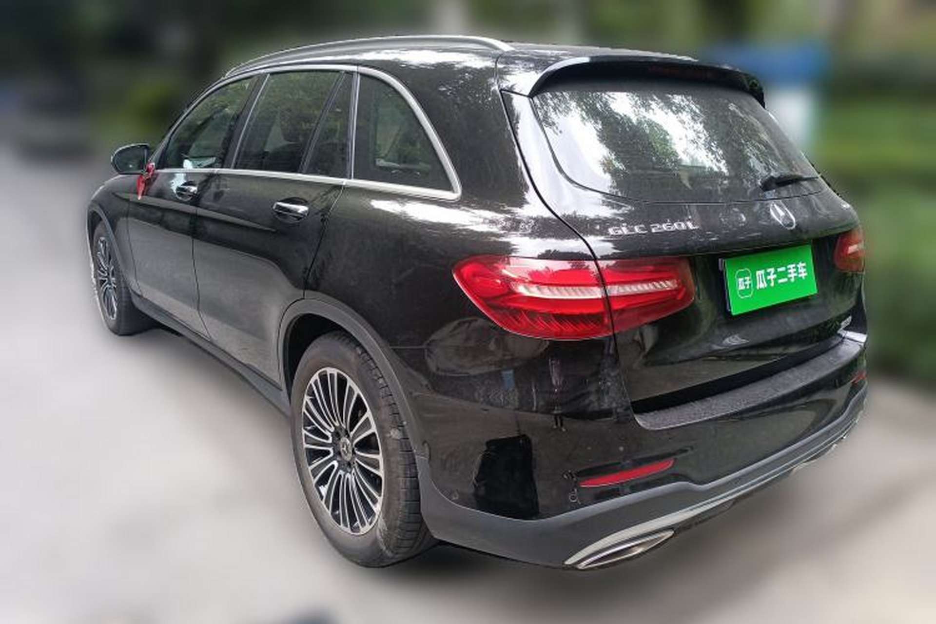 Used Mercedes-Benz GLC 2019 GLC 260 L 4MATIC Dynamic Model Rear Left 45 Deg