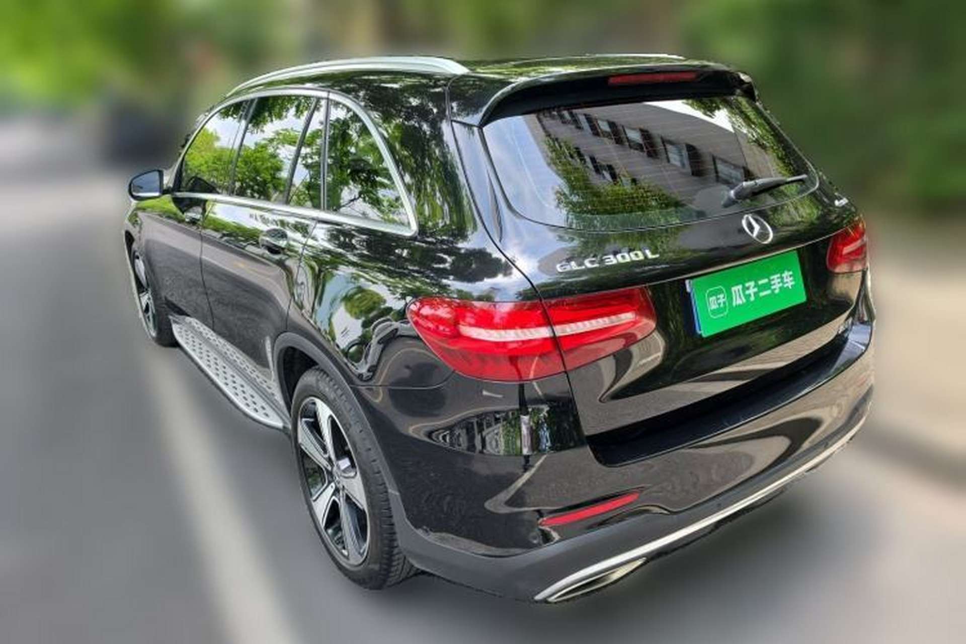 Used Mercedes-Benz GLC 2019 GLC 300 L 4MATIC Dynamic Model Rear Left 45 Deg