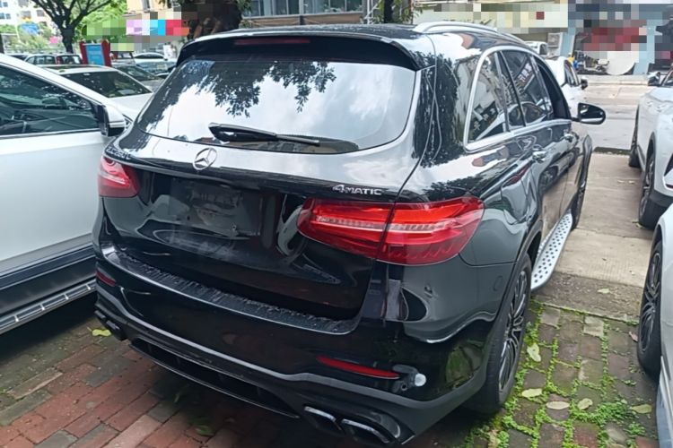 Used Mercedes-Benz GLC 2019 GLC 260 L 4MATIC Dynamic Model Rear Right 45 Deg