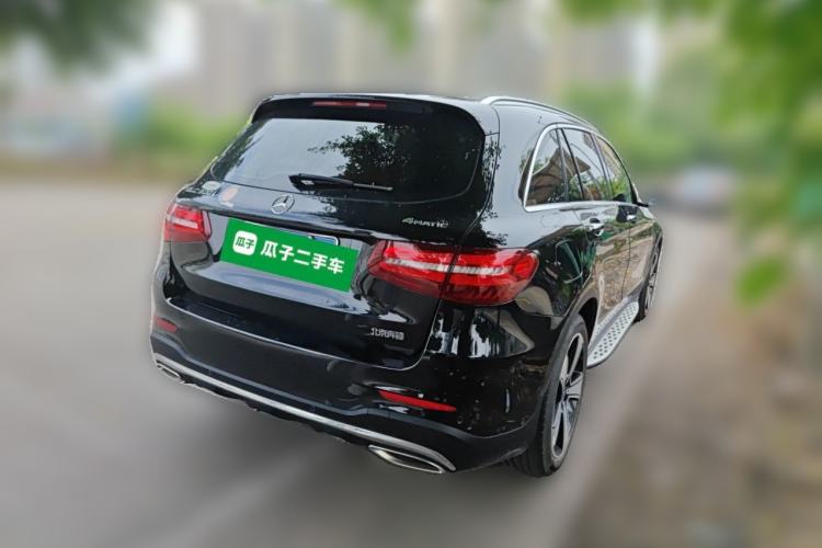 Used Mercedes-Benz GLC 2019 GLC 300 L 4MATIC Luxury Model Rear Right 45 Deg