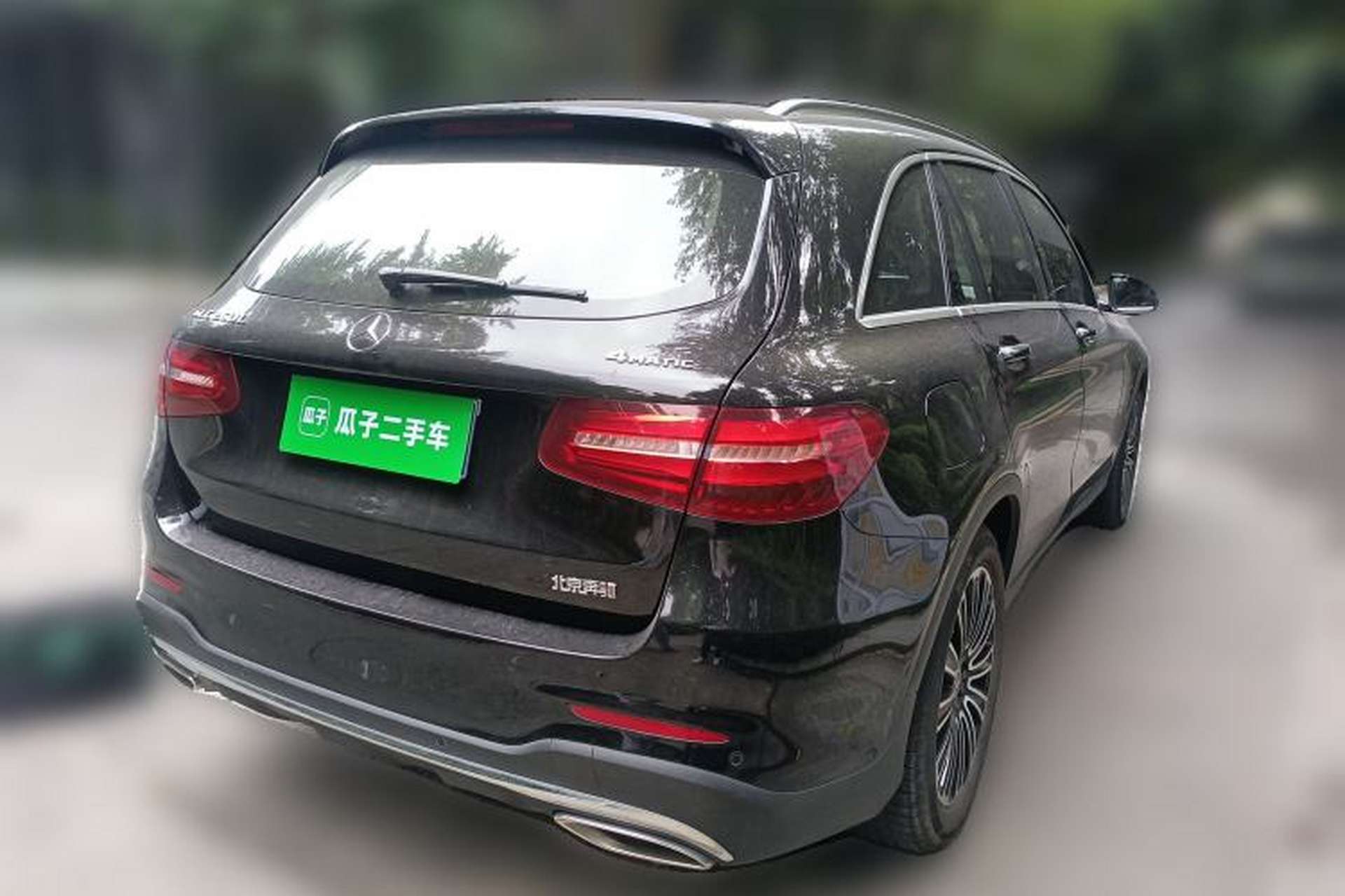 Used Mercedes-Benz GLC 2019 GLC 260 L 4MATIC Dynamic Model Rear Right 45 Deg