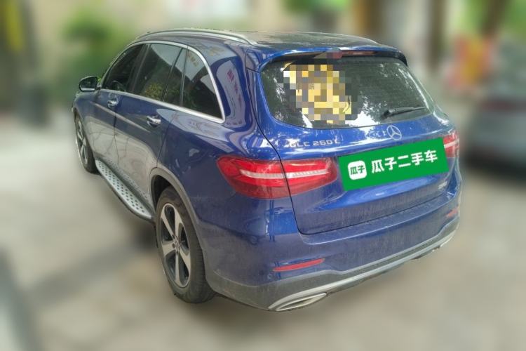 Used Mercedes-Benz GLC 2019 GLC 260 L 4MATIC Luxury Model Rear Left 45 Deg