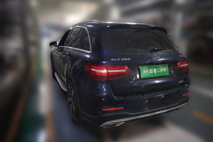 Used Mercedes-Benz GLC 2019 GLC 260 4MATIC Luxury Model Rear Left 45 Deg