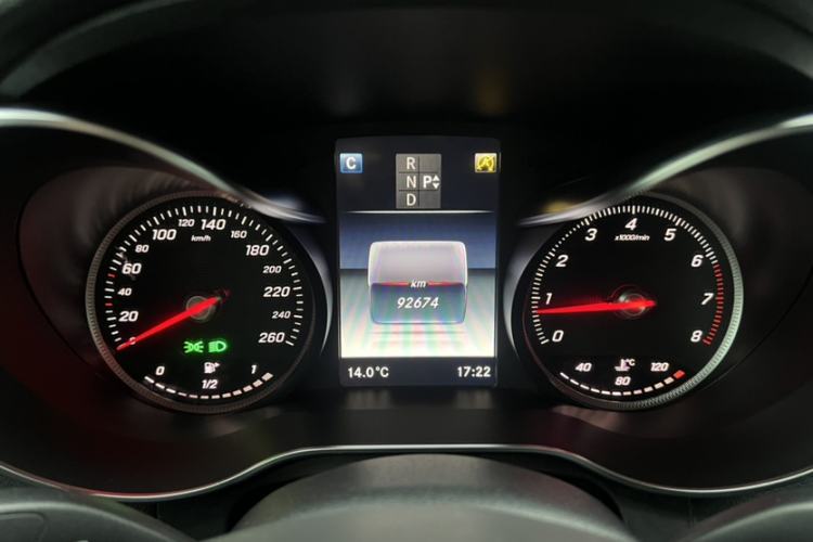 Used Mercedes-Benz GLC 2019 GLC 260 L 4MATIC Dynamic Model Instrument Cluster