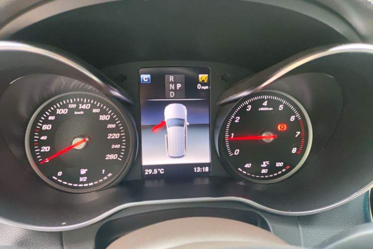 Used Mercedes-Benz GLC 2019 GLC 260 4MATIC Luxury Model Instrument Cluster