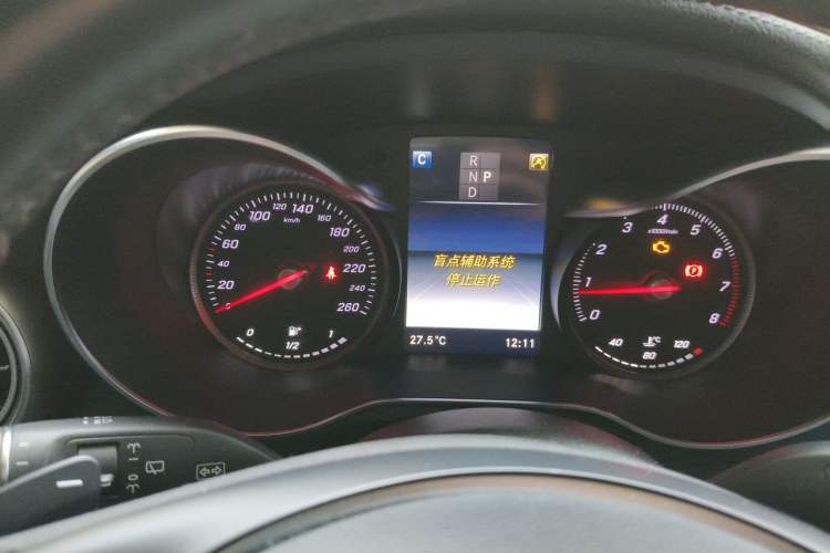 Used Mercedes-Benz GLC 2019 GLC 300 L 4MATIC Dynamic Model Instrument Cluster