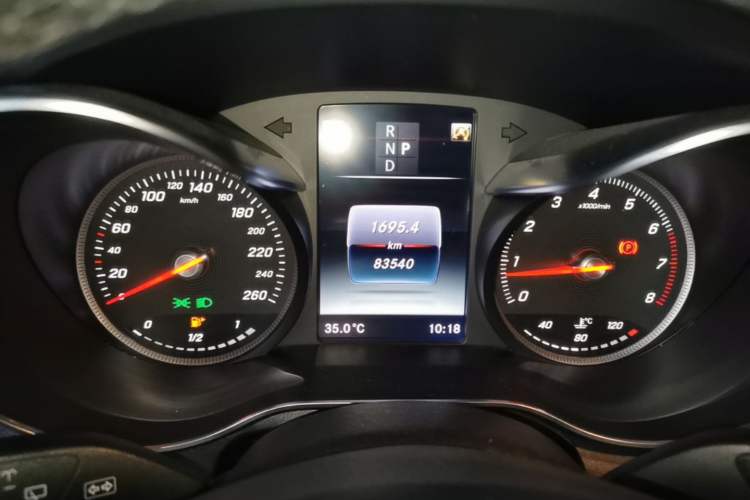 Used Mercedes-Benz GLC 2019 GLC 260 L 4MATIC Luxury Model Instrument Cluster