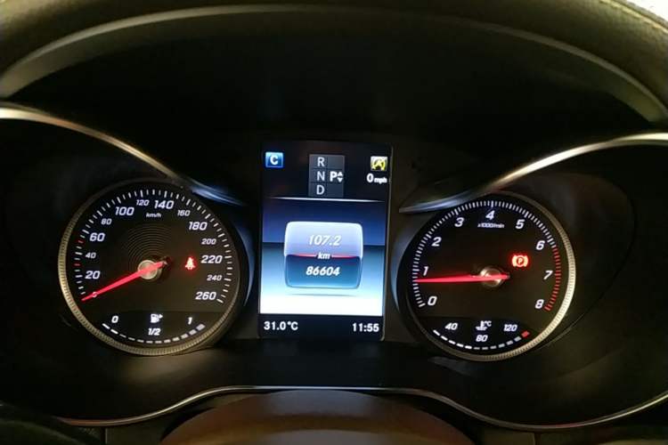 Used Mercedes-Benz GLC 2019 GLC 260 L 4MATIC Dynamic Model Instrument Cluster