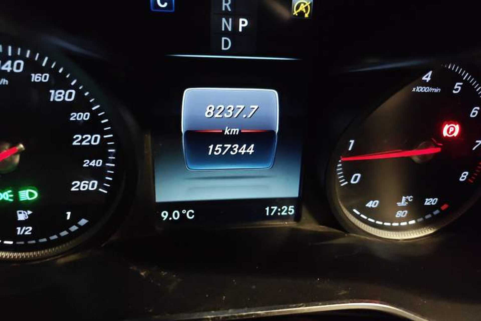 Used Mercedes-Benz GLC 2019 GLC 200 L 4MATIC Odometer Close Up