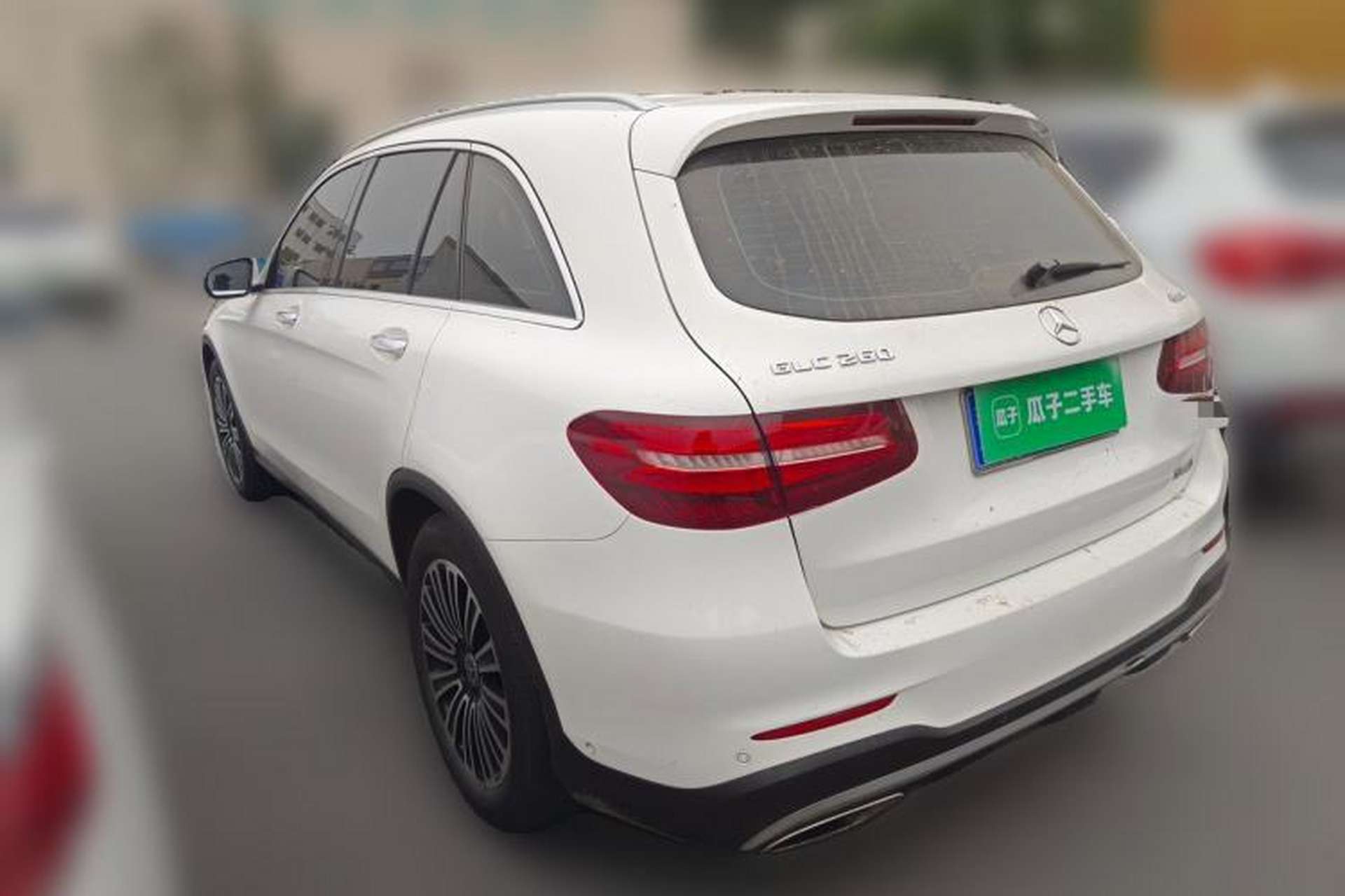 Used Mercedes-Benz GLC 2019 GLC 260 L 4MATIC Dynamic Model Rear Left 45 Deg