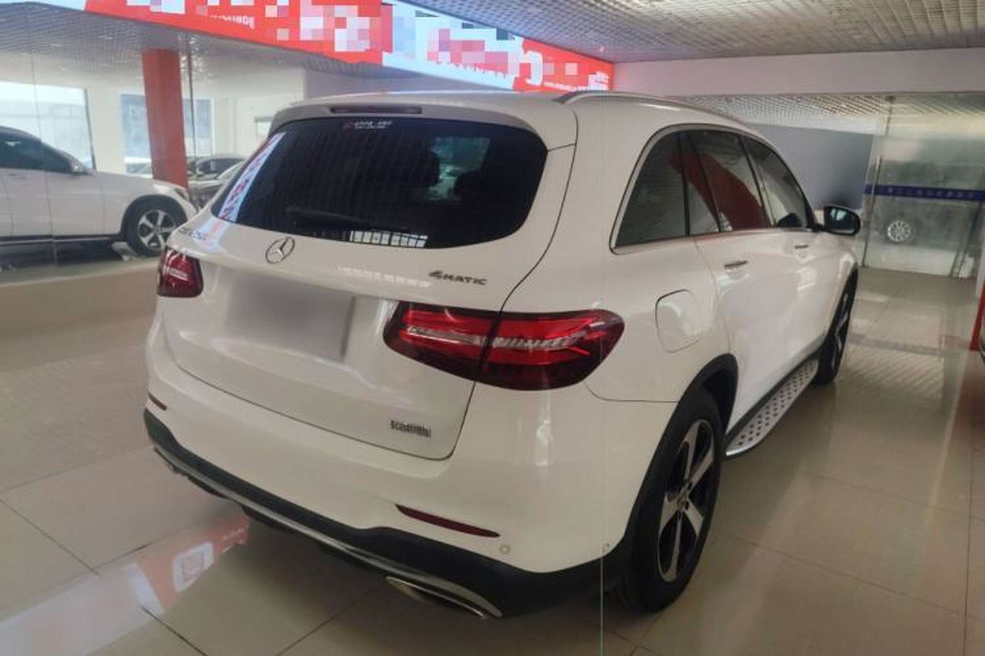Used Mercedes-Benz GLC 2019 GLC 260 L 4MATIC Luxury Model Rear Right 45 Deg