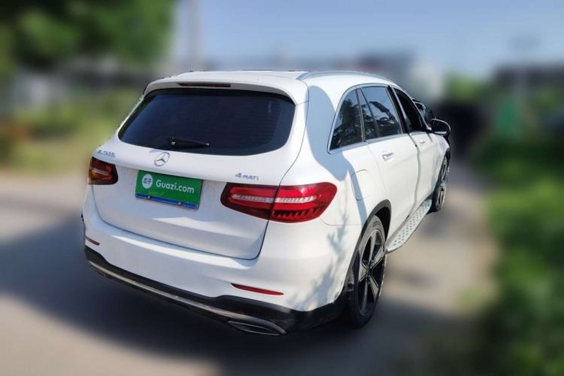 Used Mercedes-Benz GLC 2019 GLC 300 L 4MATIC Dynamic Model Rear Right 45 Deg