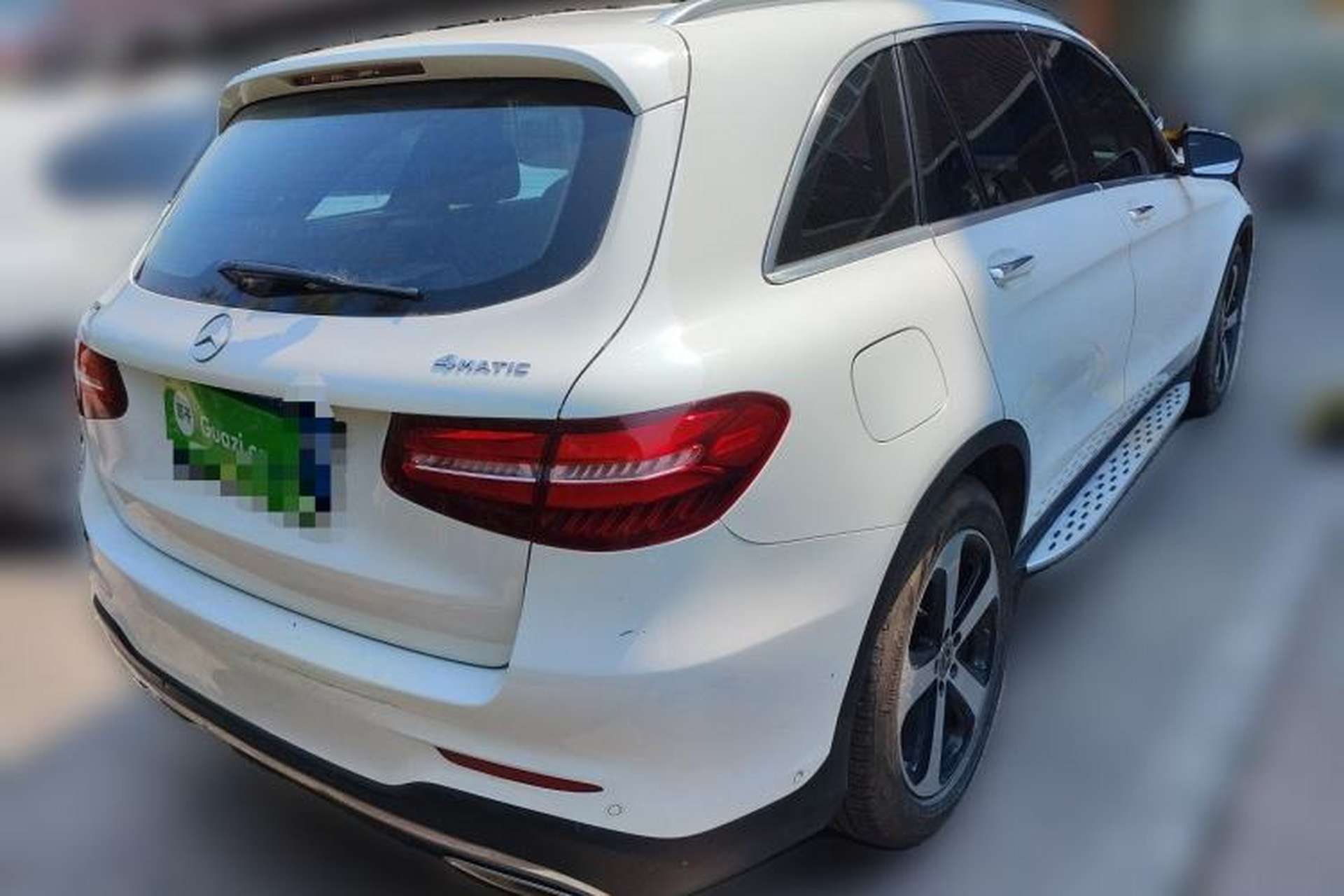 Used Mercedes-Benz GLC 2019 Facelift GLC 260 L 4MATIC Luxury Model Rear Right 45 Deg