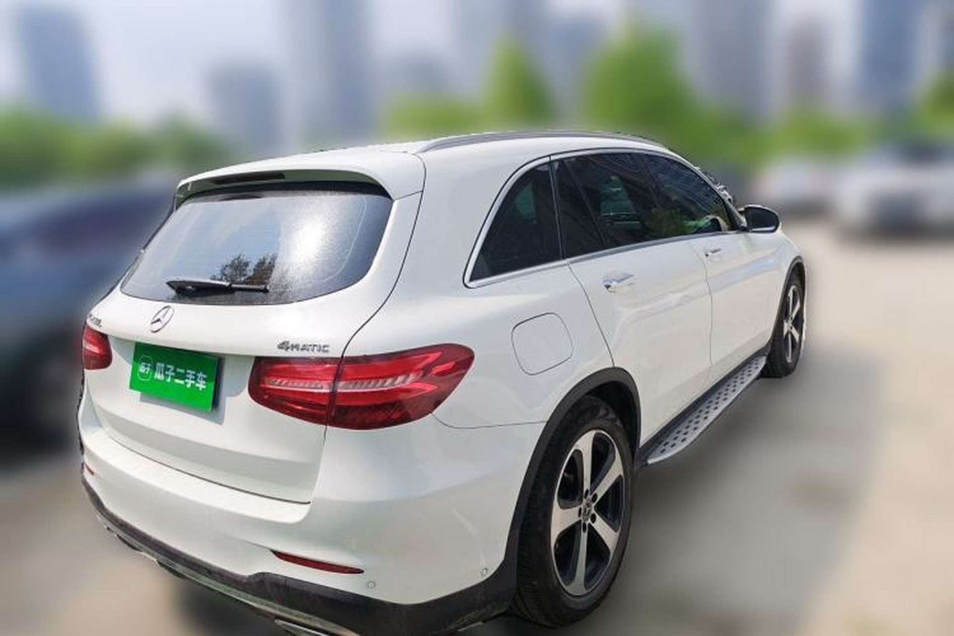 Used Mercedes-Benz GLC 2019 Facelift GLC 260 L 4MATIC Luxury Model Rear Right 45 Deg