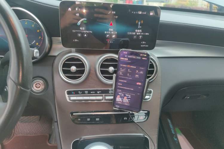 Used Mercedes-Benz GLC 2020 GLC 260 L 4MATIC Luxury Model Audio And AC Panel