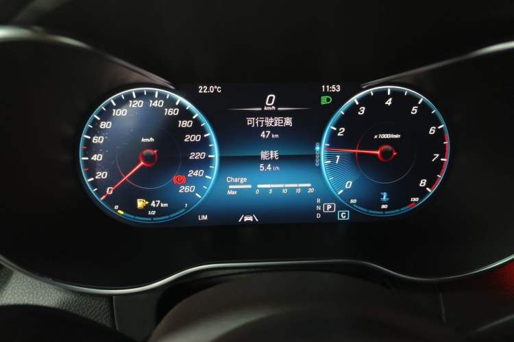 Used Mercedes-Benz GLC 2020 GLC 300 L 4MATIC Luxury Model Instrument Cluster