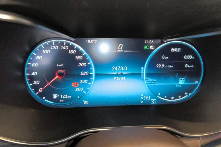 Used Mercedes-Benz GLC 2020 Facelift GLC 260 L 4MATIC Luxury Edition Instrument Cluster