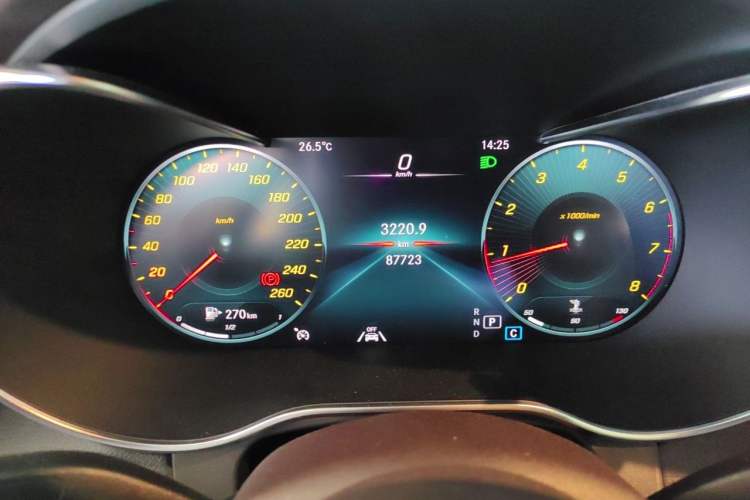 Used Mercedes-Benz GLC 2020 GLC 300 L 4MATIC Luxury Model Instrument Cluster
