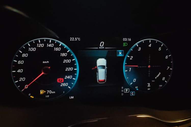 Used Mercedes-Benz GLC 2020 GLC 260 L 4MATIC Dynamic Model Instrument Cluster