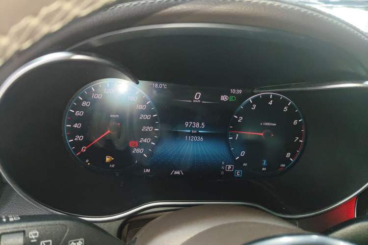 Used Mercedes-Benz GLC 2020 GLC 300 L 4MATIC Luxury Model Instrument Cluster
