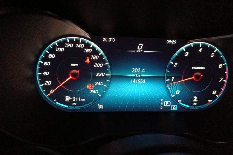 Used Mercedes-Benz GLC 2020 GLC 260 L 4MATIC Luxury Model Instrument Cluster