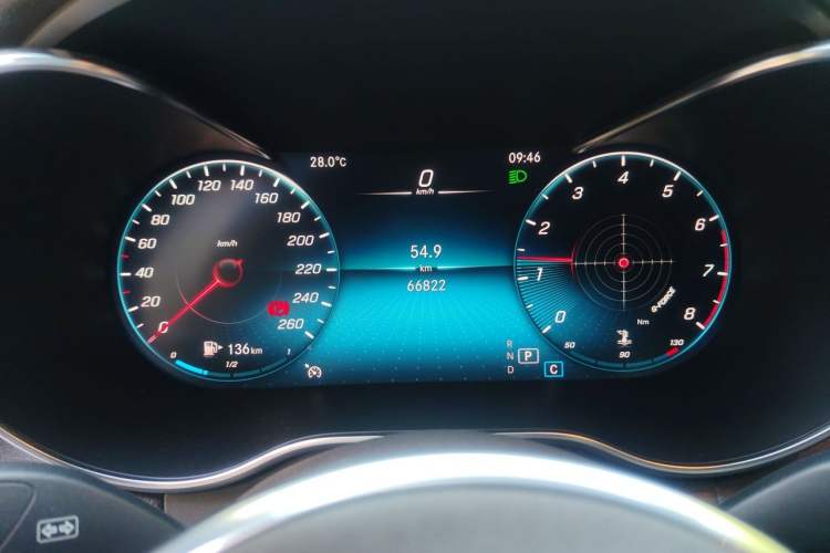 Used Mercedes-Benz GLC 2020 GLC 260 L 4MATIC Luxury Model Instrument Cluster