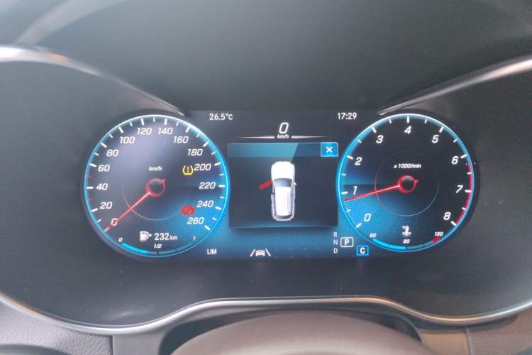 Used Mercedes-Benz GLC 2020 GLC 300 L 4MATIC Luxury Model Instrument Cluster