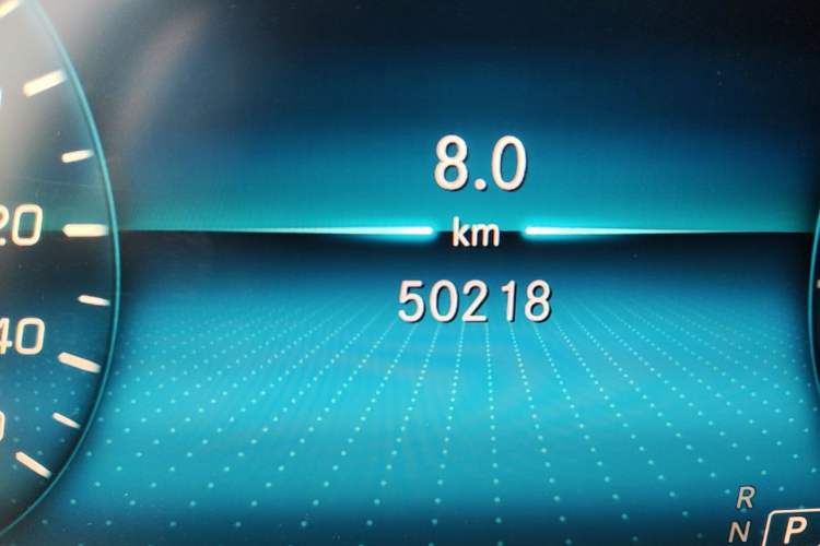 Used Mercedes-Benz GLC 2020 Facelift GLC 300 L 4MATIC Dynamic Edition Odometer Close Up