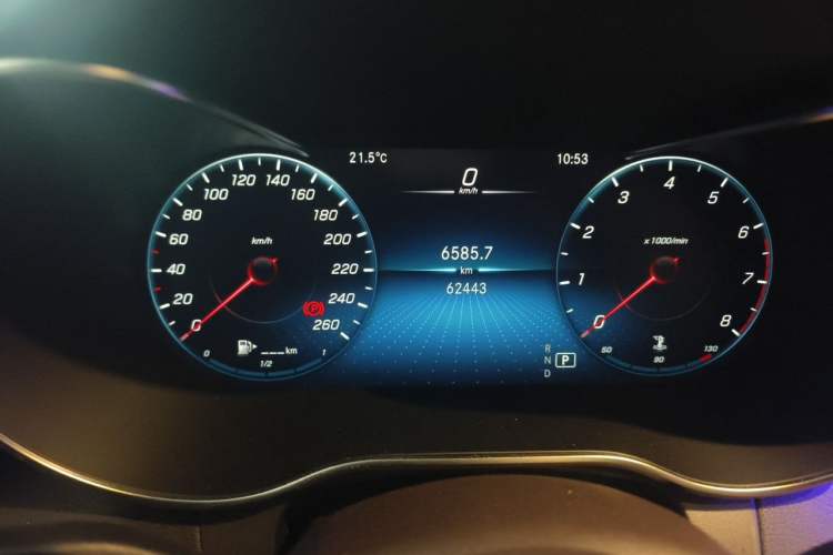 Used Mercedes-Benz GLC 2020 Facelifted GLC 260 L 4MATIC Dynamic Edition Odometer Close Up