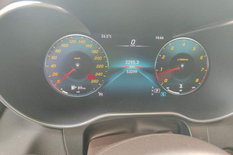Used Mercedes-Benz GLC 2020 Facelifted GLC 260 L 4MATIC Dynamic Edition Odometer Close Up