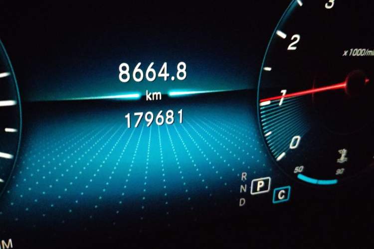 Used Mercedes-Benz GLC 2020 Facelifted GLC 260 L 4MATIC Dynamic Edition Odometer Close Up