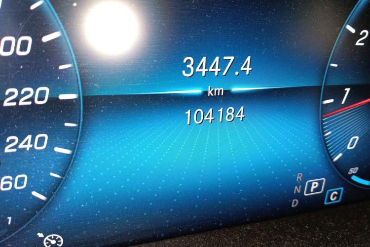 Used Mercedes-Benz GLC 2020 Facelift GLC 260 L 4MATIC Luxury Edition Odometer Close Up