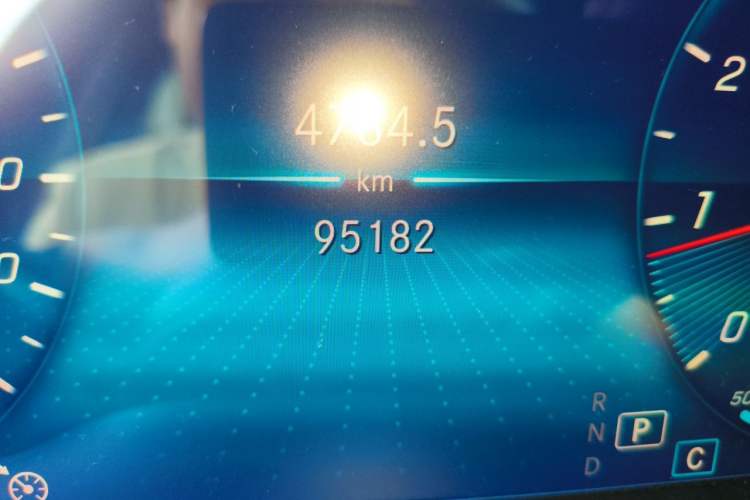Used Mercedes-Benz GLC 2020 Facelifted GLC 260 L 4MATIC Dynamic Edition Odometer Close Up