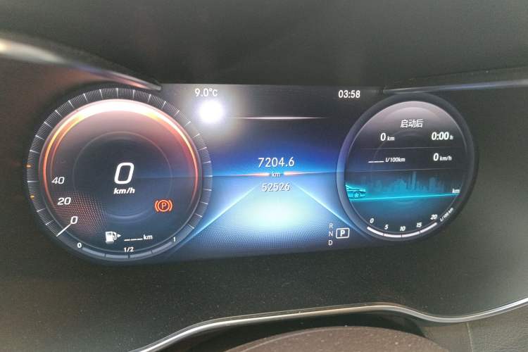 Used Mercedes-Benz GLC 2020 Facelifted GLC 260 L 4MATIC Dynamic Edition Odometer Close Up