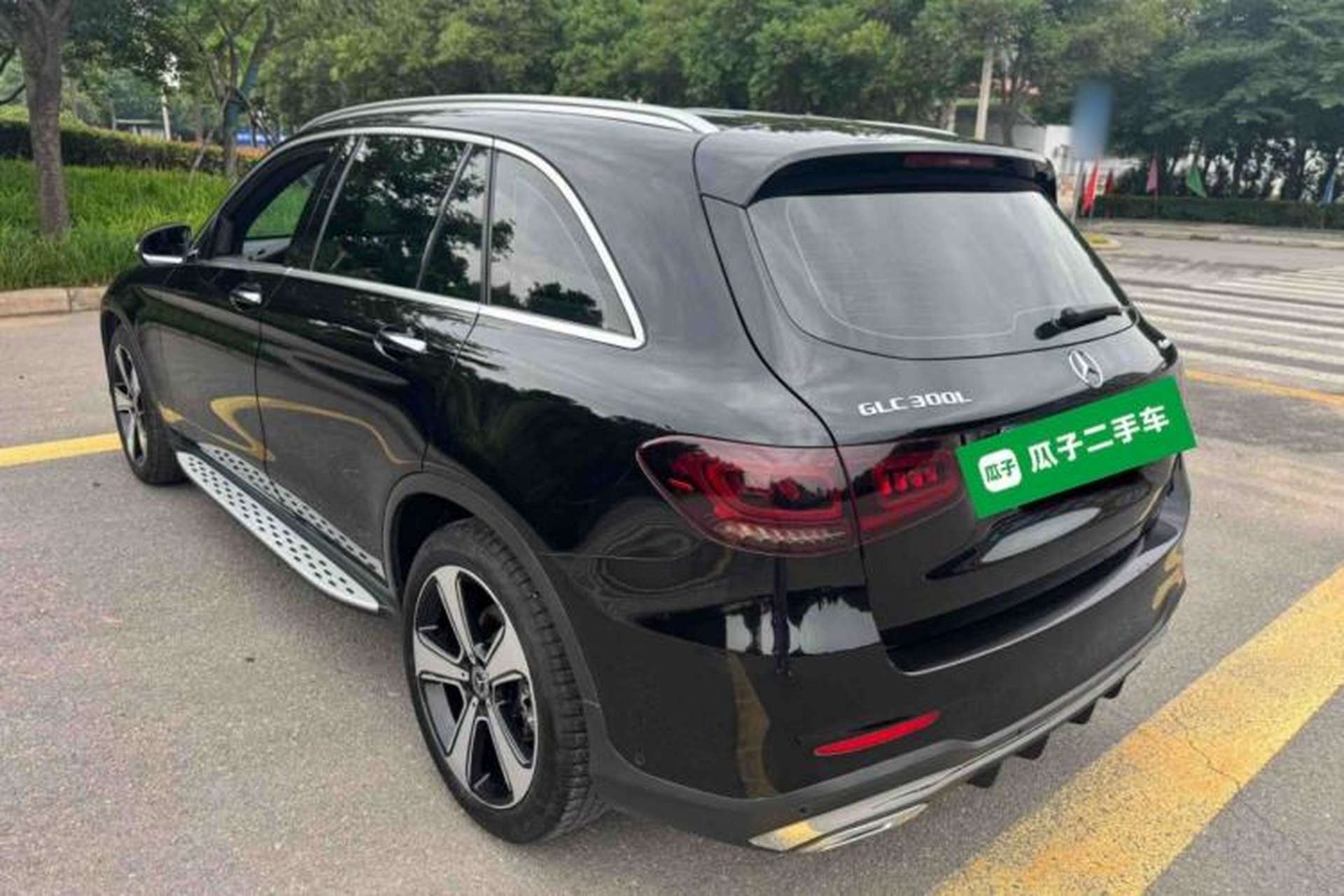 Used Mercedes-Benz GLC 2020 GLC 300 L 4MATIC Luxury Model Rear Left 45 Deg