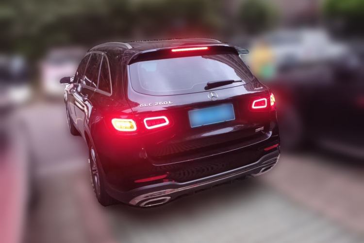 Used Mercedes-Benz GLC 2020 GLC 260 L 4MATIC Luxury Model Rear Left 45 Deg
